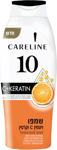 שמפו 10 ויטמין C וקרטין