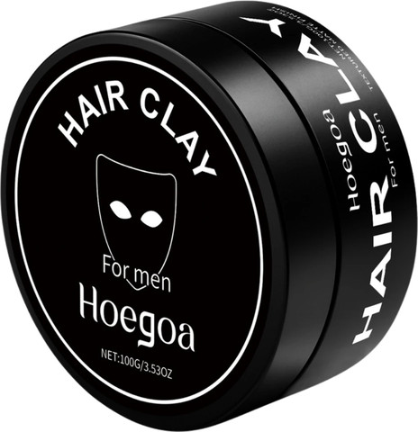 חימר עיצוב לשיער לגברים Matte Hair Clay – גימור מט, אחיזה חזקה ונפח טבעי (100 גרם)