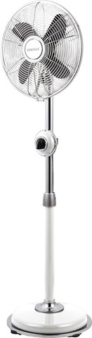 מאוורר עמוד מתכתי "12 בעיצוב וינטג' Chromex כרומקס CH-8040W