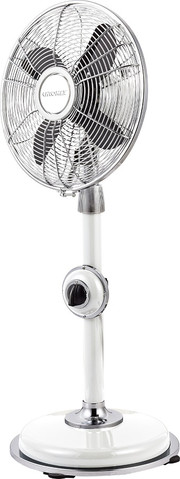 מאוורר עמוד מתכתי "12 בעיצוב וינטג' Chromex כרומקס CH-8040W