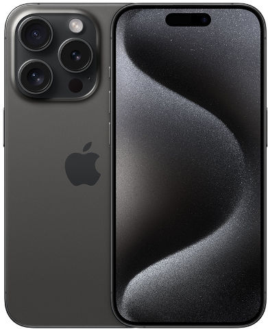 אייפון 15 פרו מקס 256GB אפל Apple iPhone Pro Max שחור טיטניום -