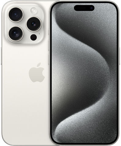 אייפון 15 פרו מקס 256GB אפל Apple iPhone Pro Max לבן טיטניום -