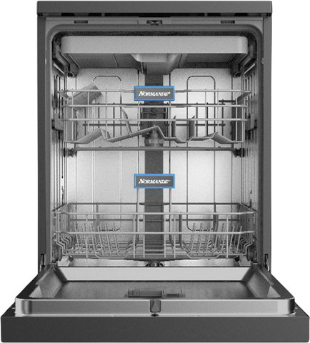 מדיח כלים עומד 60 ס"מ נורמנדה דגם ND6158SS נירוסטה