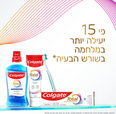 מי פה טוטאל ירוק ספרמינט 12 שעות הגנה ללא אלכוהול
