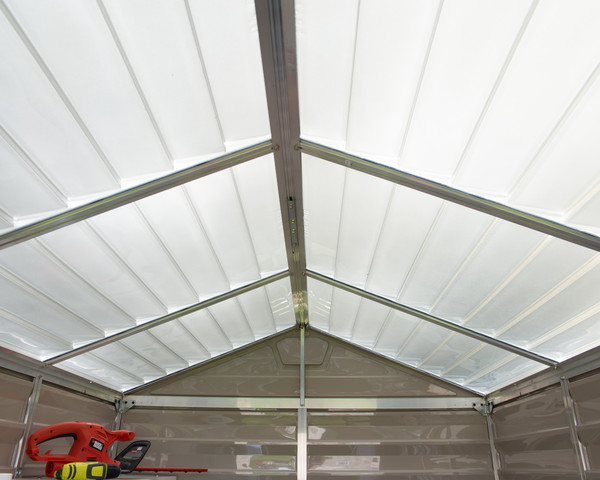 מחסן גינה 1.9X3 Skylight קרם מבית - Canopia