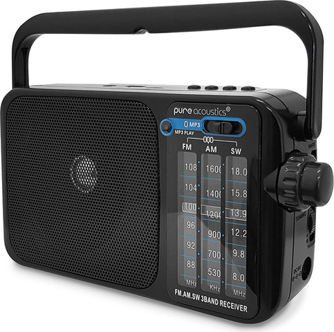 רדיו FM/AM נייד עם סוללה נטענת דגם RD-35