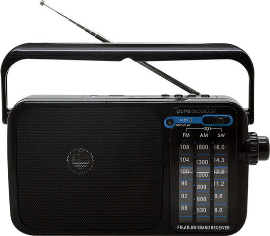 רדיו FM/AM נייד עם סוללה נטענת דגם RD-35
