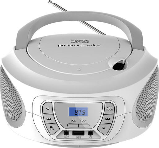 רדיו דיסק נייד Pure Acoustics פיור אקוסטיקס BB-880-WT