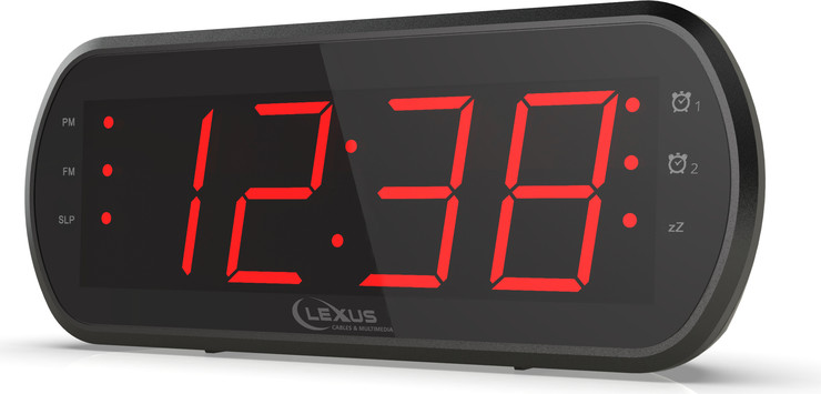 רדיו שעון מעורר עם תצוגה ענקית "1.8 דגם CK-5535