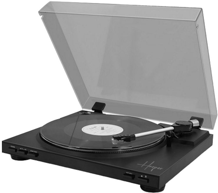 פטיפון מקצועי אוטומטי כולל מחט Harper הרפר Audio Technica Hrt-16
