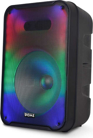 בידורית ניידת 2000W כולל שני מיקרופונים Dome דום CLUB-112