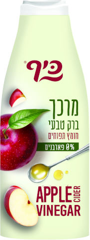 מרכך ברק טבעי חומץ תפוחים