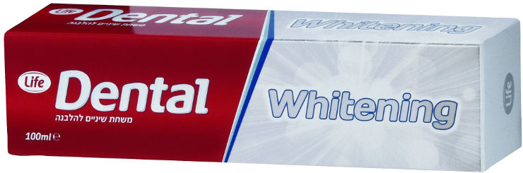 DENTAL משחת שיניים להלבנה