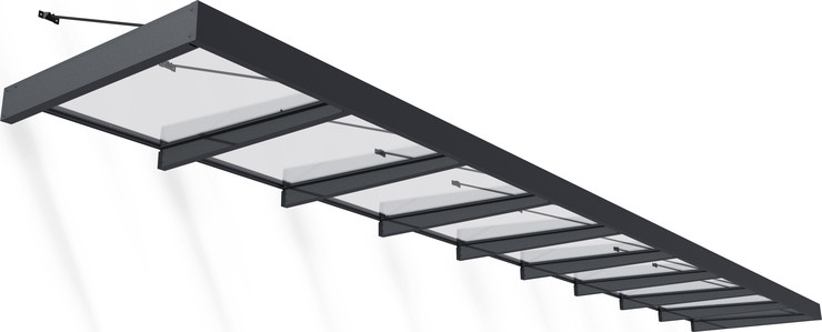 גגון שקוף 1.4x8.5 Sophia מבית - Canopia