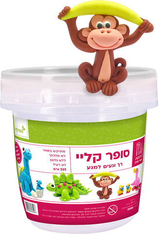 סופר קליי 6 גוונים 225 גר (37.5*6 גרם)