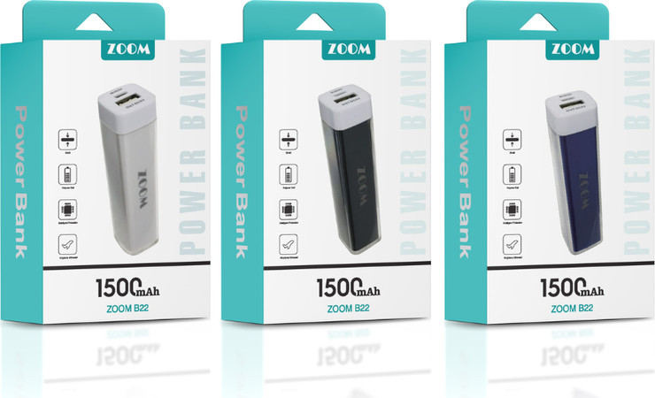 סוללות גיבוי Zoom B22 1500mAh