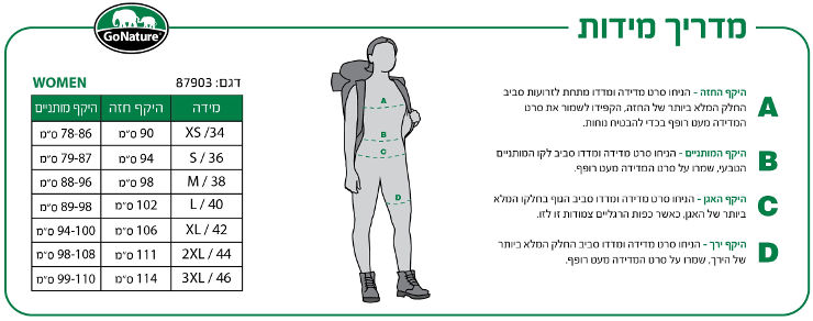 מעיל פוך לנשים Caribou צבע שחור