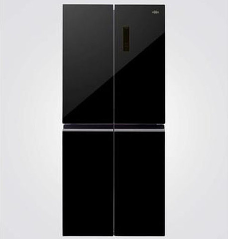מקרר 4 דלתות מקפיא תחתון נפח 471 ליטר דגם KMG-522 BLK/G-471 | קיי אם ג'י