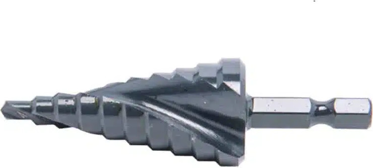 מקדח מדורג לאימפקט HEX 1/4" 4-30 מ"מ | B.Tech