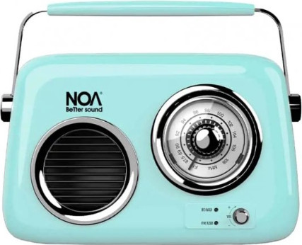 רדיו עם רמקול BLUETOOTH בעיצוב רטרו מבית NOA נועה
