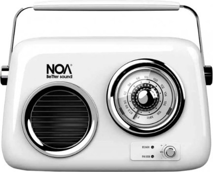 רדיו עם רמקול BLUETOOTH בעיצוב רטרו מבית NOA נועה