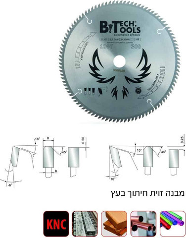 משור להב עגול KNC מולטי