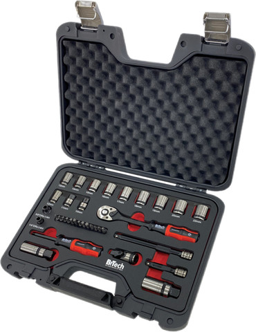 סט בוקסות ואביזרים 34 חלקים "Dual Spline DR3/8