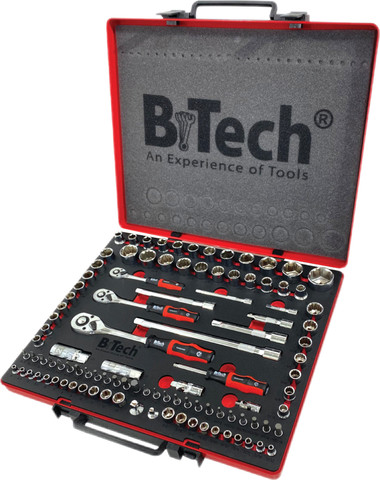 סט בוקסות 103יח דגם MT  1/4"+ 3/8"+ "1/2