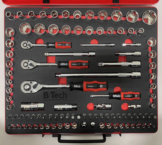 סט בוקסות 103יח דגם MT  1/4"+ 3/8"+ "1/2