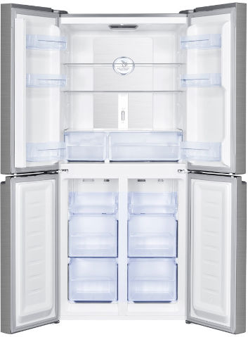 מקרר 4 דלתות - 472 ליטר Haier האייר Open Space Inverter HRF-4494FSS נירוסטה