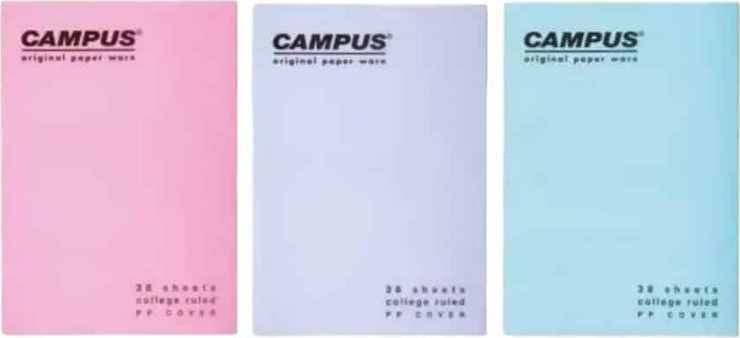 קמפוס PP פסטל סיכה A4 =