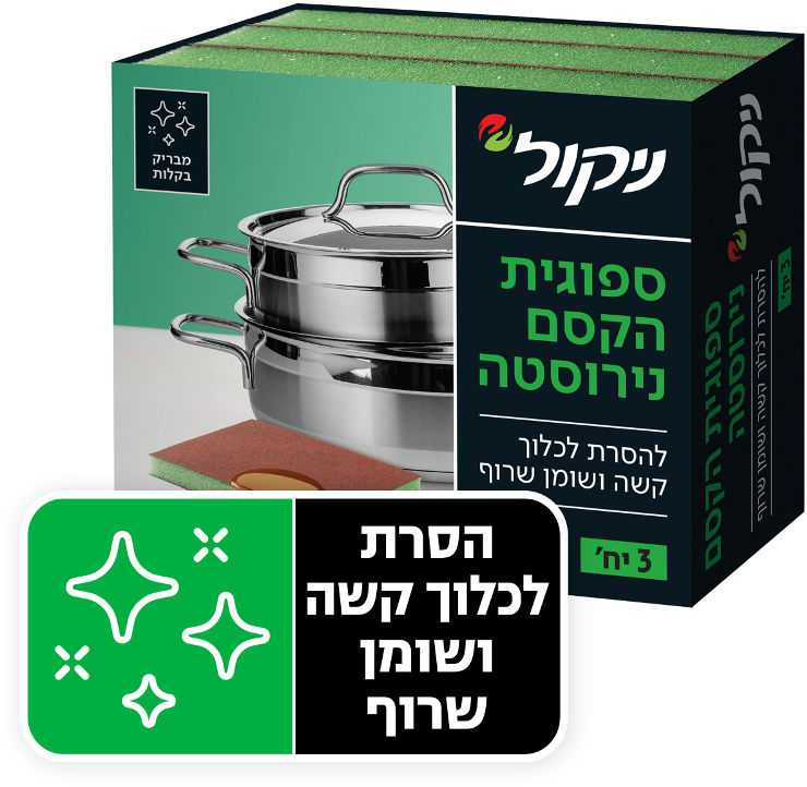 ספוגית הקסם נירוסטה