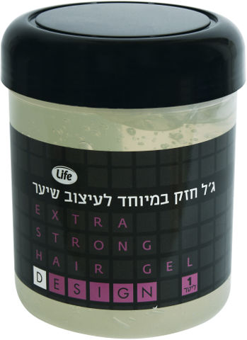 ג'ל חזק במיוחד לעיצוב שיער