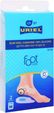 אוריאל עקבים דקים מסיליקון 308 מידה M