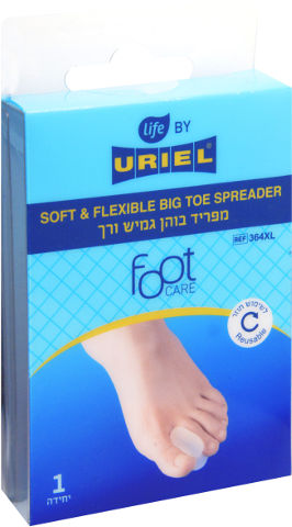 לייף-אוריאל מפריד בוהן גמיש ורך 364XL
