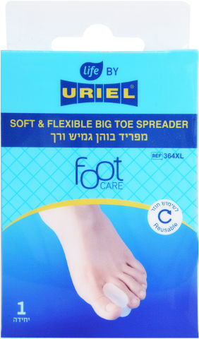 לייף-אוריאל מפריד בוהן גמיש ורך 364XL