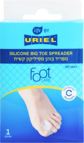לייף-אוריאל מפריד בוהן מסיליקון קשיח 364