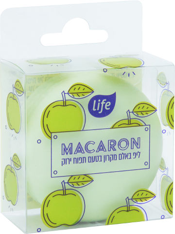 ליפ באלם מקרון בטעם תפוח