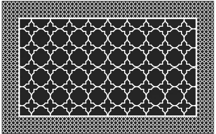 שטיח מטבח אמבטיה FLORA COLLECTION גודל 50X80
