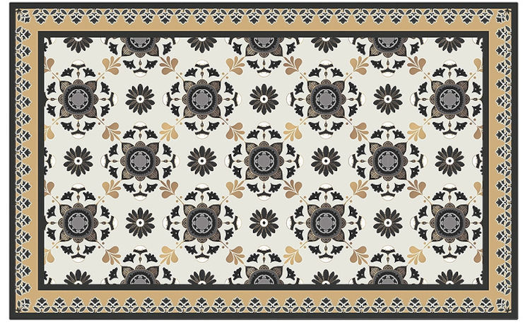 שטיח מטבח אמבטיה FLORA COLLECTION גודל 50X80