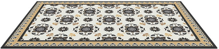 שטיח מטבח אמבטיה FLORA COLLECTION גודל 50X80