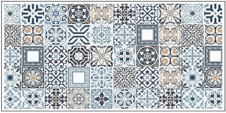 שטיח מטבח אמבטיה FLORA COLLECTION גודל 60X120