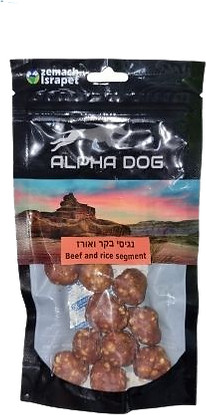 חטיף אלפא נגיסי בקר ואורז