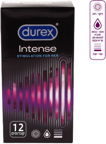 INTENSE קונדומים