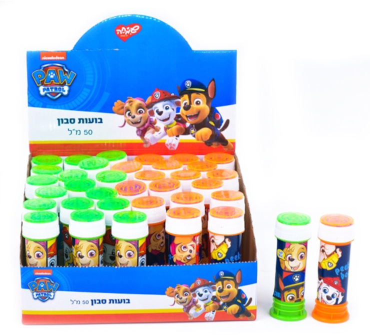 בקבוק בועות סבון 50מל-מפרץ ההרפתקאות
