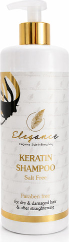 שמפו קרטין ללא מלחים לשיער 500/1000 מ"ל Salt-Free Keratin Shampoo for Hair