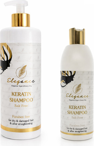 שמפו קרטין ללא מלחים לשיער 500/1000 מ"ל Salt-Free Keratin Shampoo for Hair