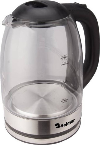 קומקום חשמלי זכוכית Selmor SE-7923