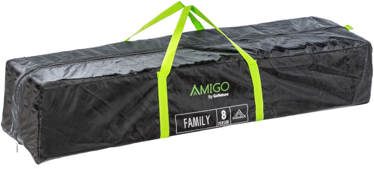 אוהל קמפינג משפחתי פתיחה מהירה ל8 אנשים דגם Amigo Family
