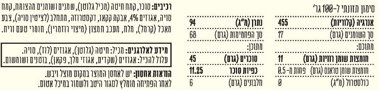 עלי וופל פריכים במילוי קרם אגוזים